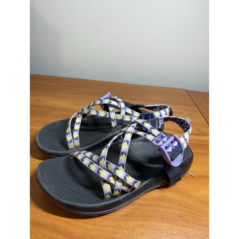 Chaco Big Kid's ZX/1 Sandals Size 4 Hiking Outdoor Hiking Casual Adjustable